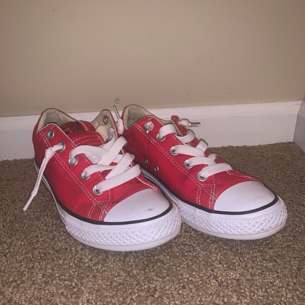 Red converse